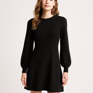 Pomadener Place black 3/4 sleeve dress - size m